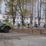 На территории школы «Патриот» установлен военный автомобиль - Администрация Энгельского района